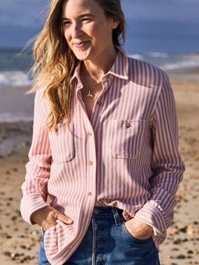 Faherty Legend Soft Striped Shirt